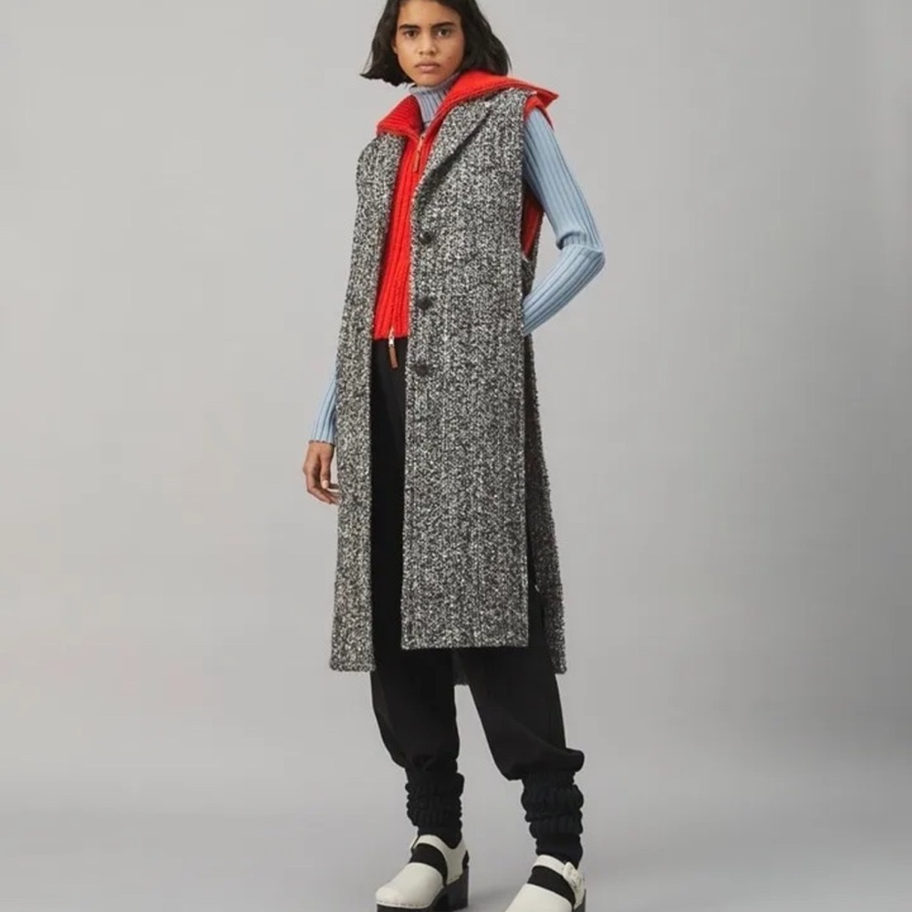 Tory Burch Tweed Vest